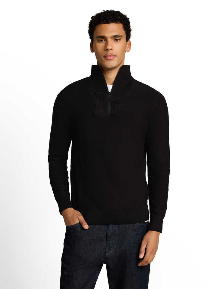 basic knit troyer, Black 29999 Bild 12