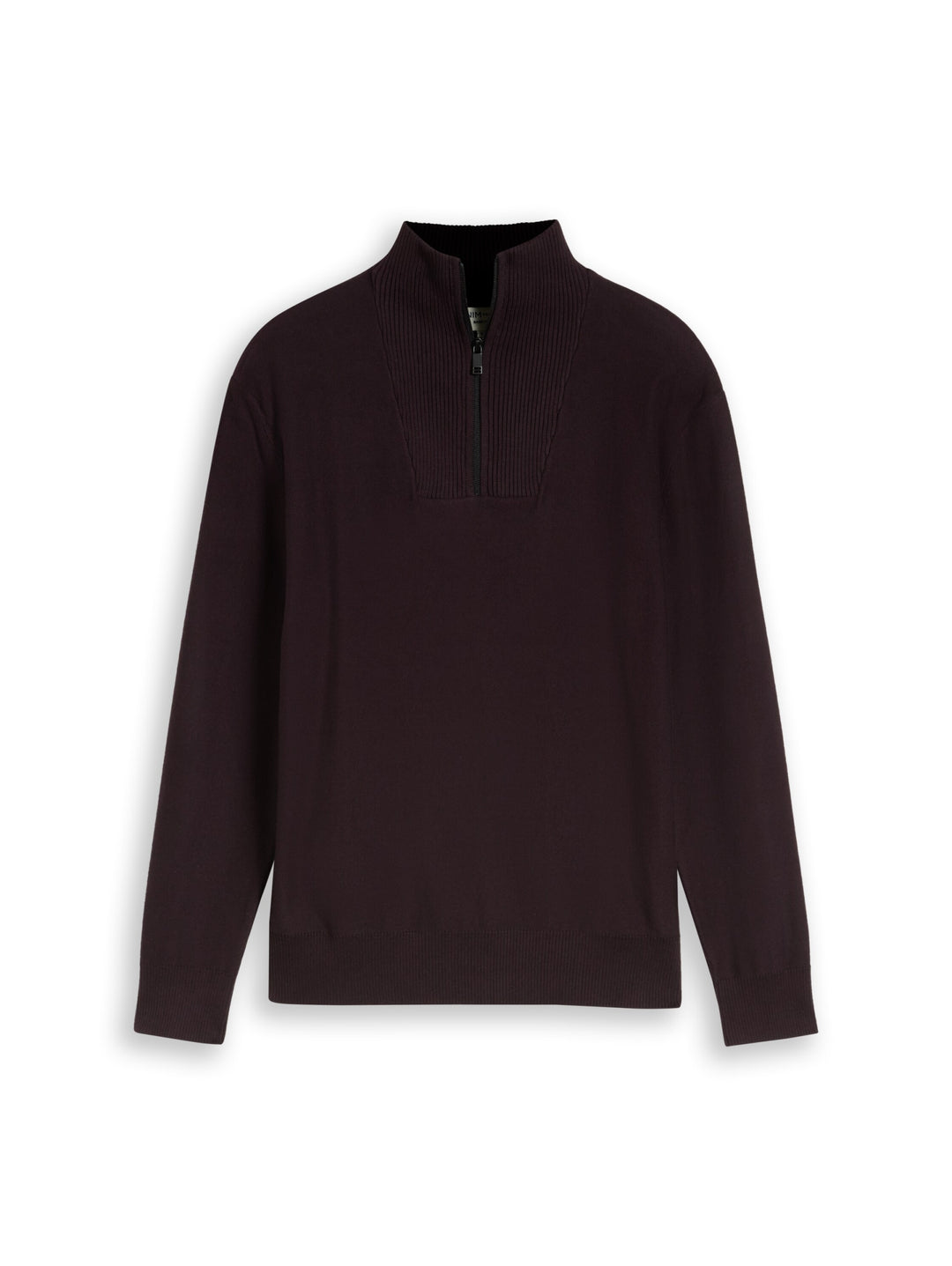 basic knit troyer, dark plum 40587 Bild 1