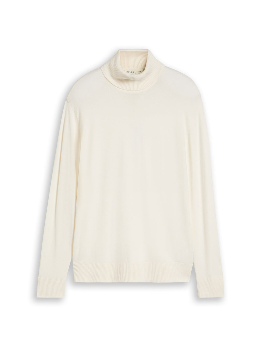 basic turtle neck knit, Gardenia White 10348 Bild 1