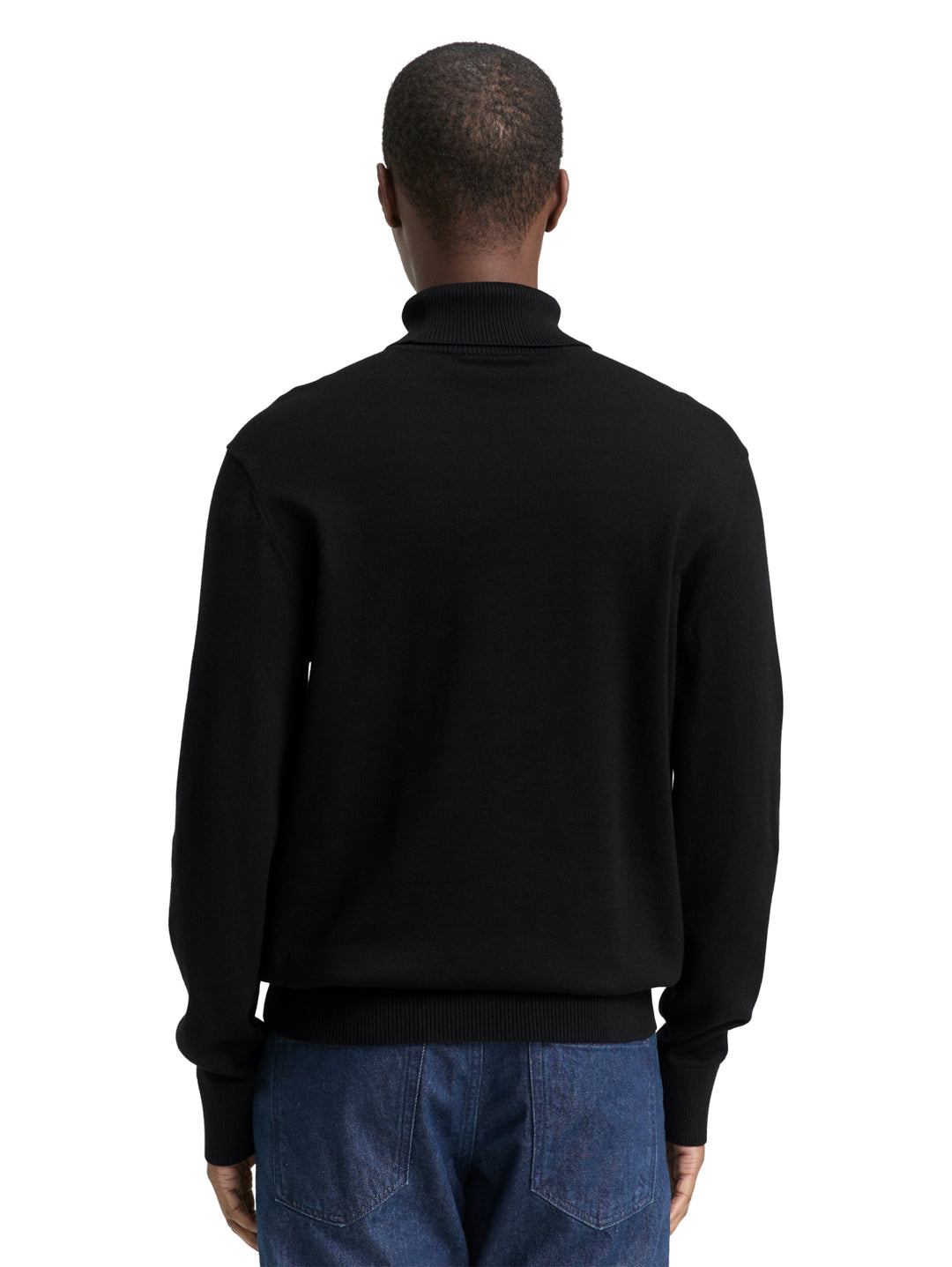 basic turtleneck knit, Black 29999 Bild 4