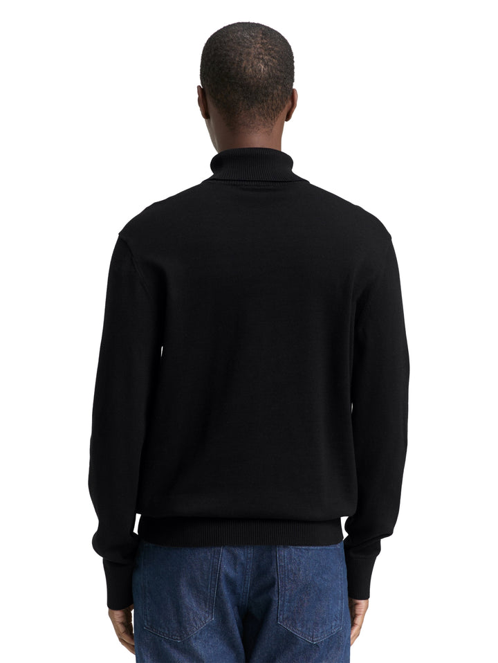 basic turtleneck knit, Black 29999 Bild 4