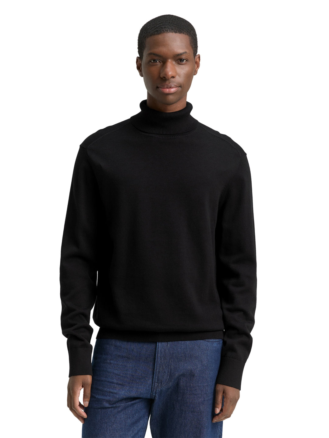 basic turtleneck knit, Black 29999 Bild 5