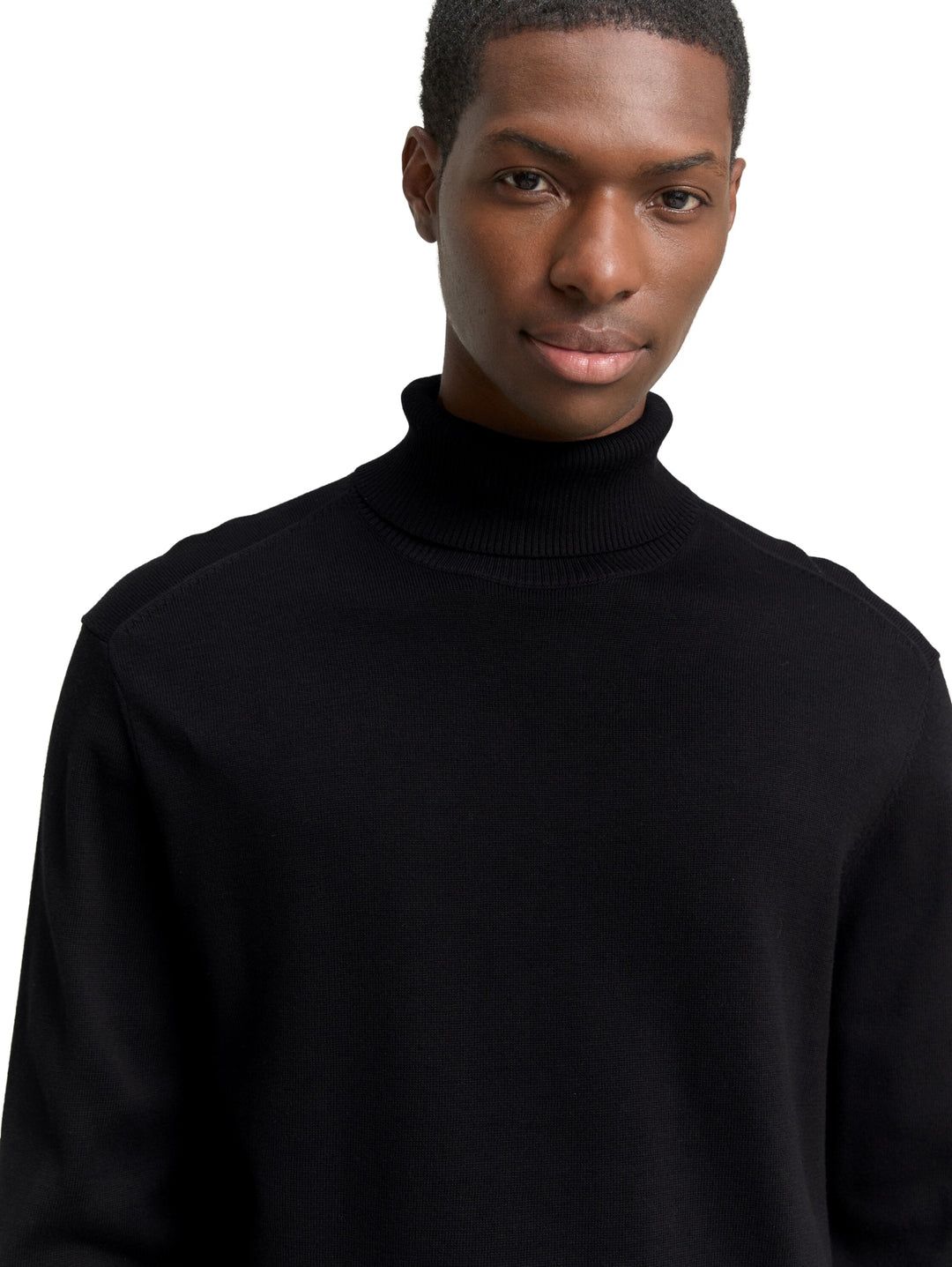 basic turtleneck knit, Black 29999 Bild 6