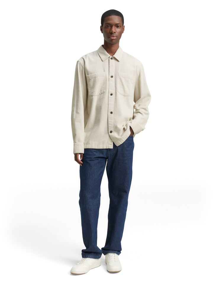 corduroy overshirt, greyish white 32257 Bild 3