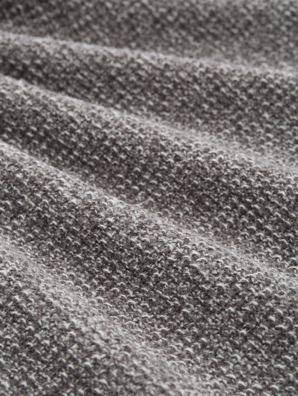 cosy structured two tone crew, grey white mouline 19704 Bild 2