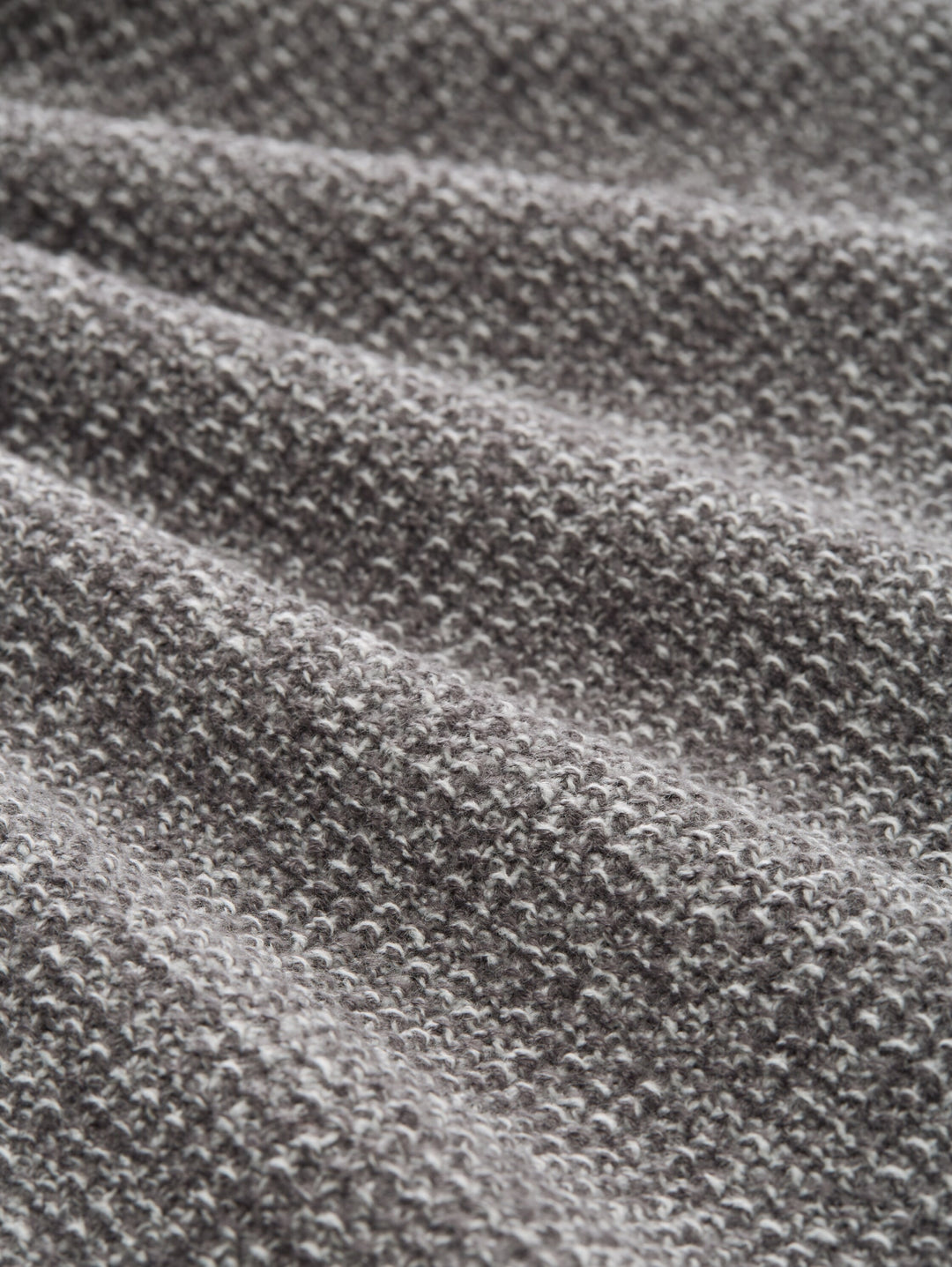 cosy structured two tone crew, grey white mouline 19704 Bild 2