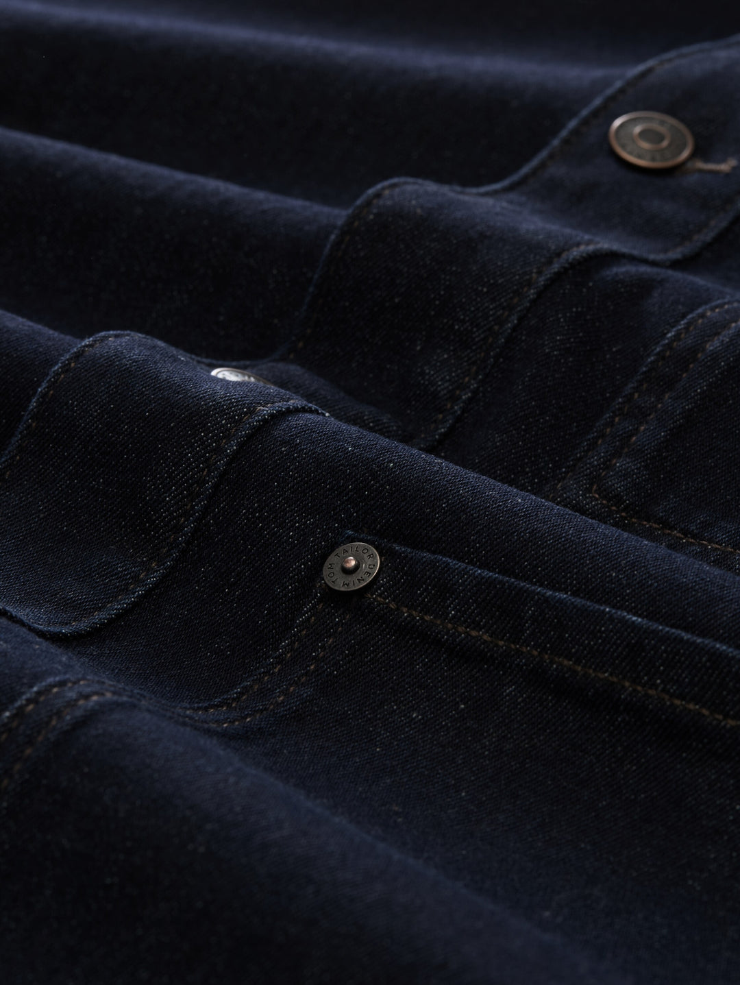 denim blouson with corduroy co, Rinsed Blue Denim 10138 Bild 2