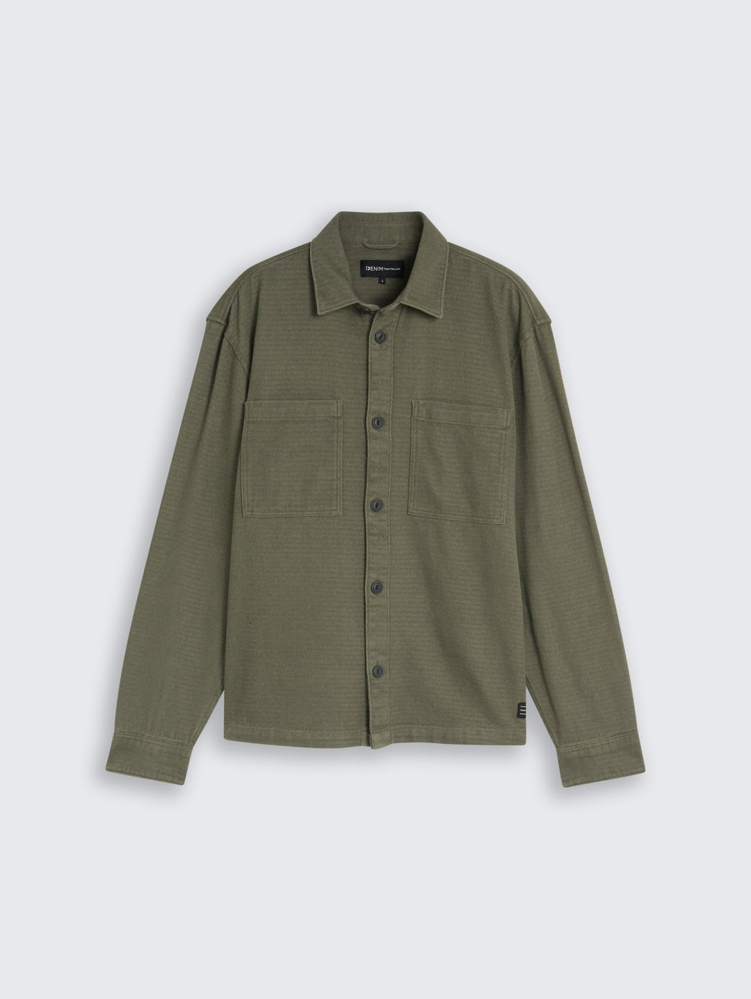 heavy structured overshirt, urban olive green 23802 Bild 7