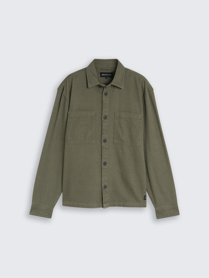 heavy structured overshirt, urban olive green 23802 Bild 7
