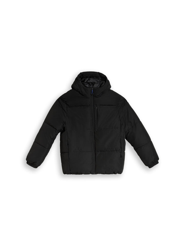 hooded puffer jacket, Black 29999 Bild 1