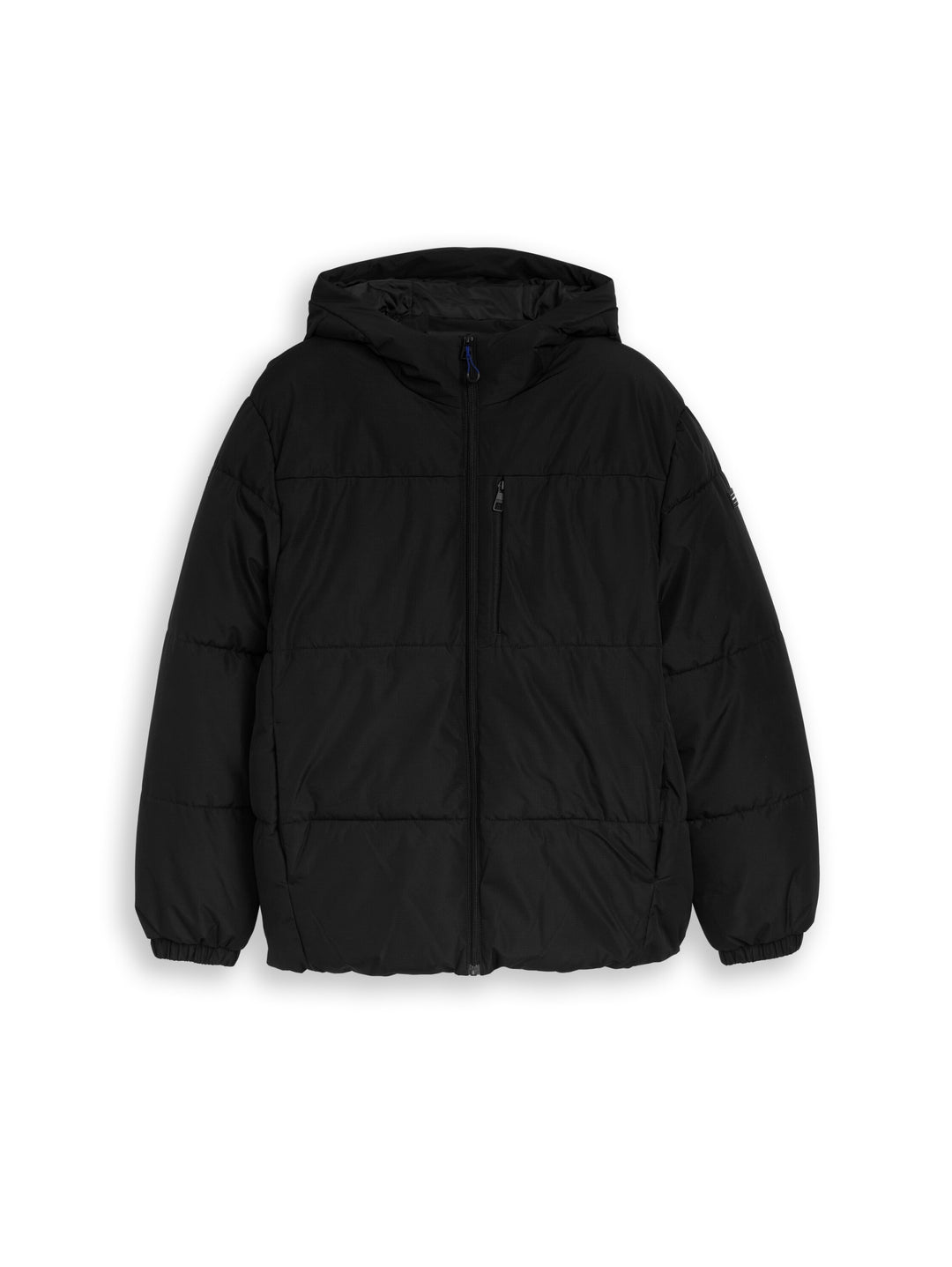 hooded puffer jacket, Black 29999 Bild 1