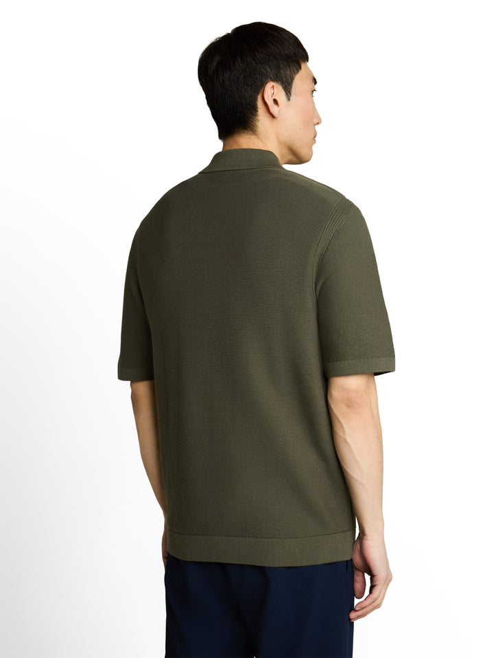 knit basic polo, deep leaf green 26543 Bild 4