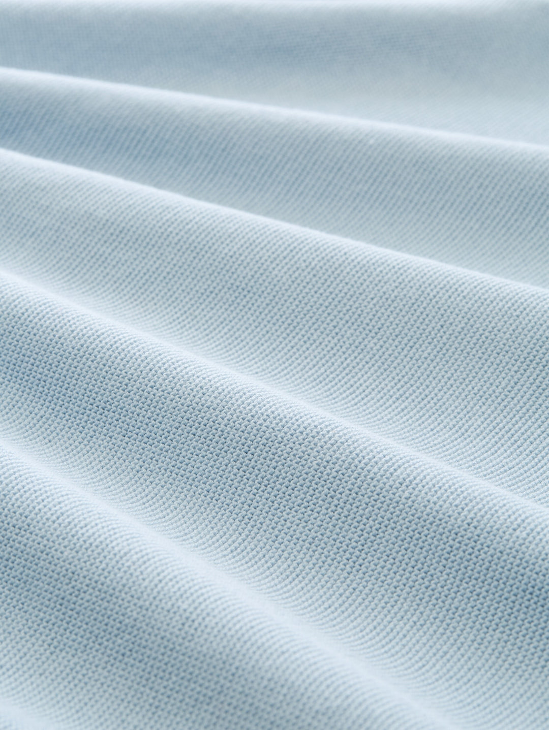 knit basic polo, light blue grey 35249 Bild 2