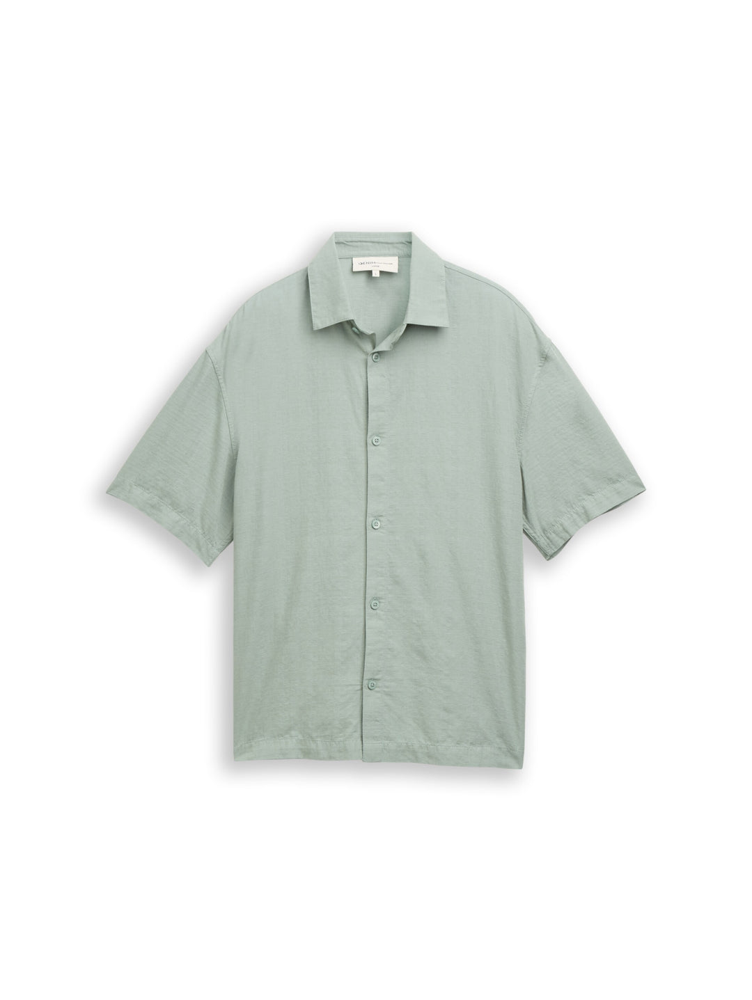 loose structured shirt, green mist 16005 Bild 1