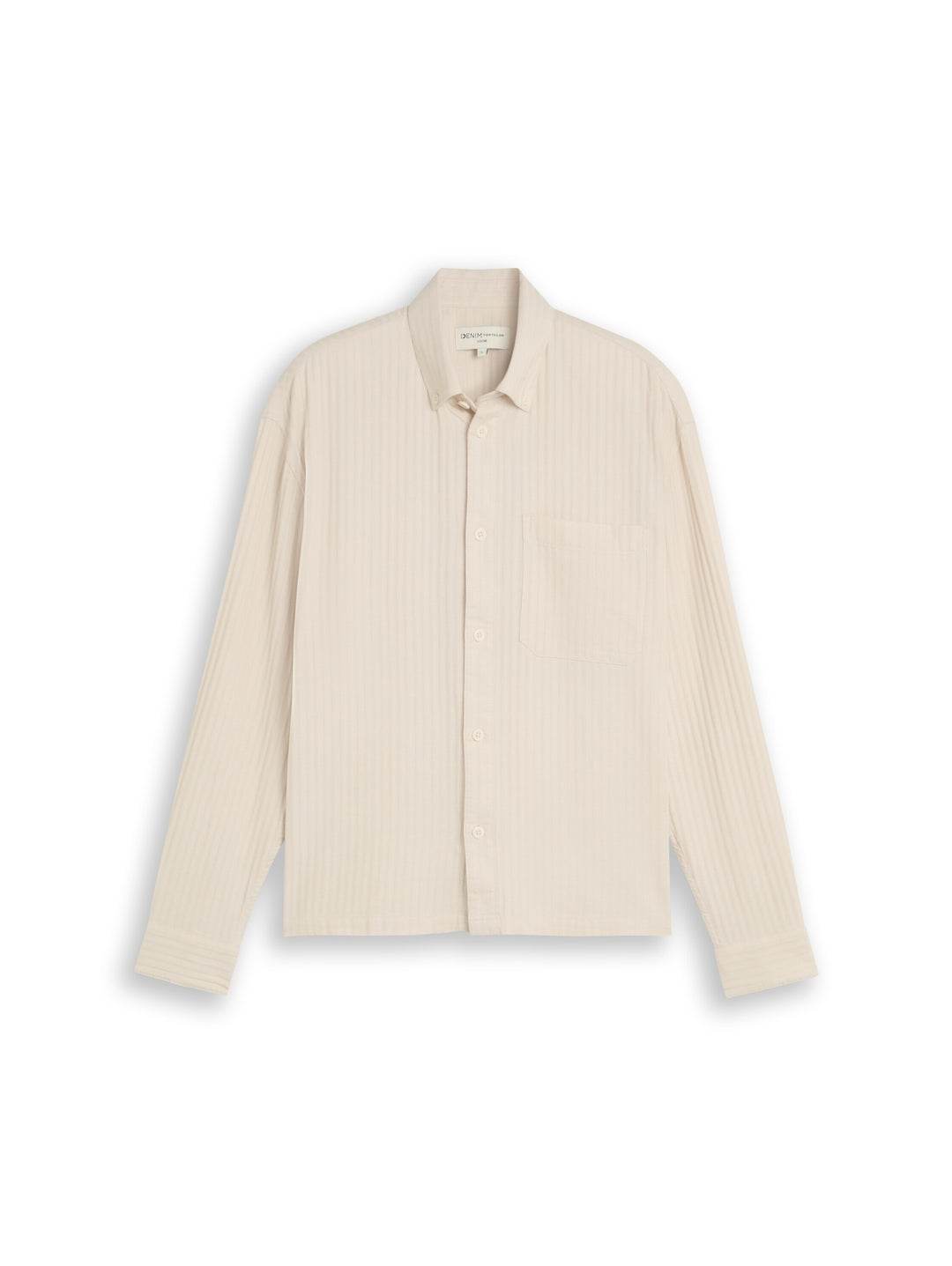 loose structured shirt, off white stripe structure 40636 Bild 1