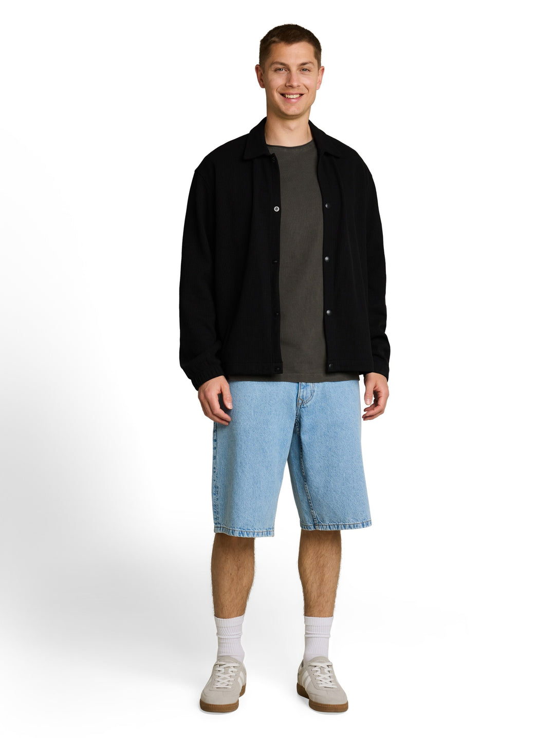 open edge overdye t-shirt, Black 29999 Bild 3