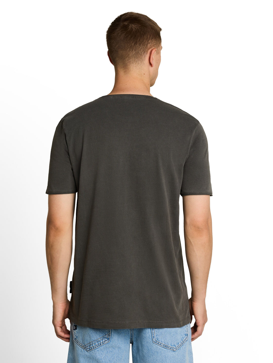 open edge overdye t-shirt, Black 29999 Bild 4