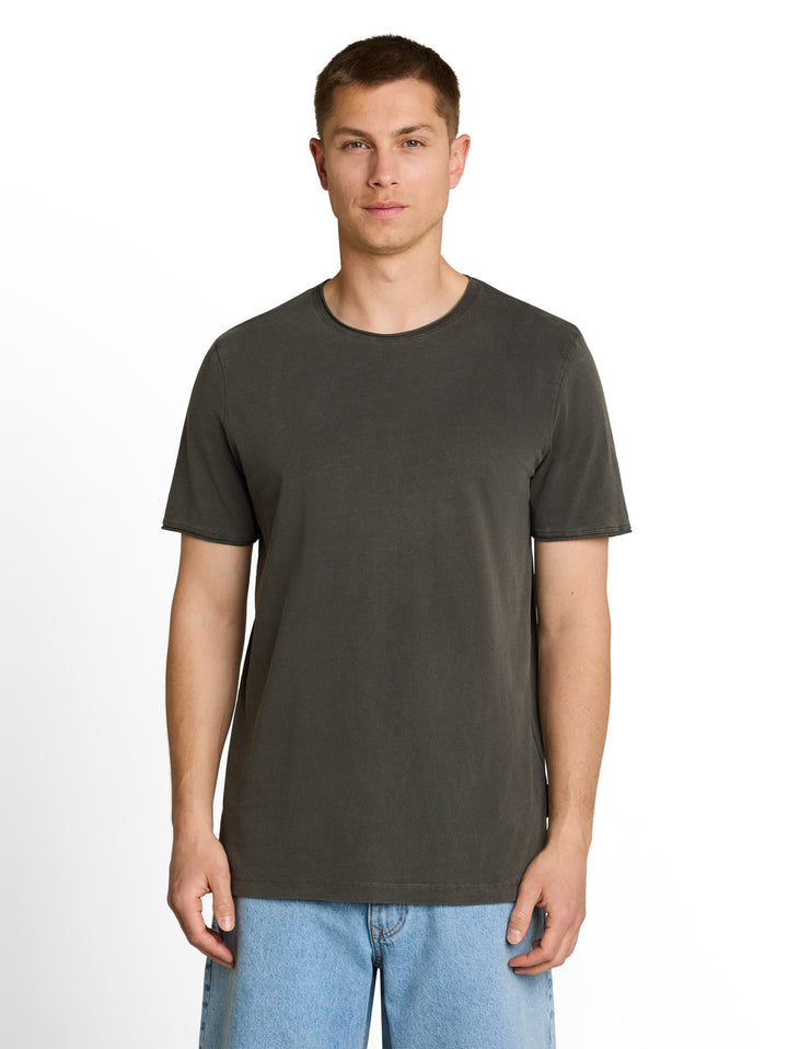 open edge overdye t-shirt, Black 29999 Bild 5