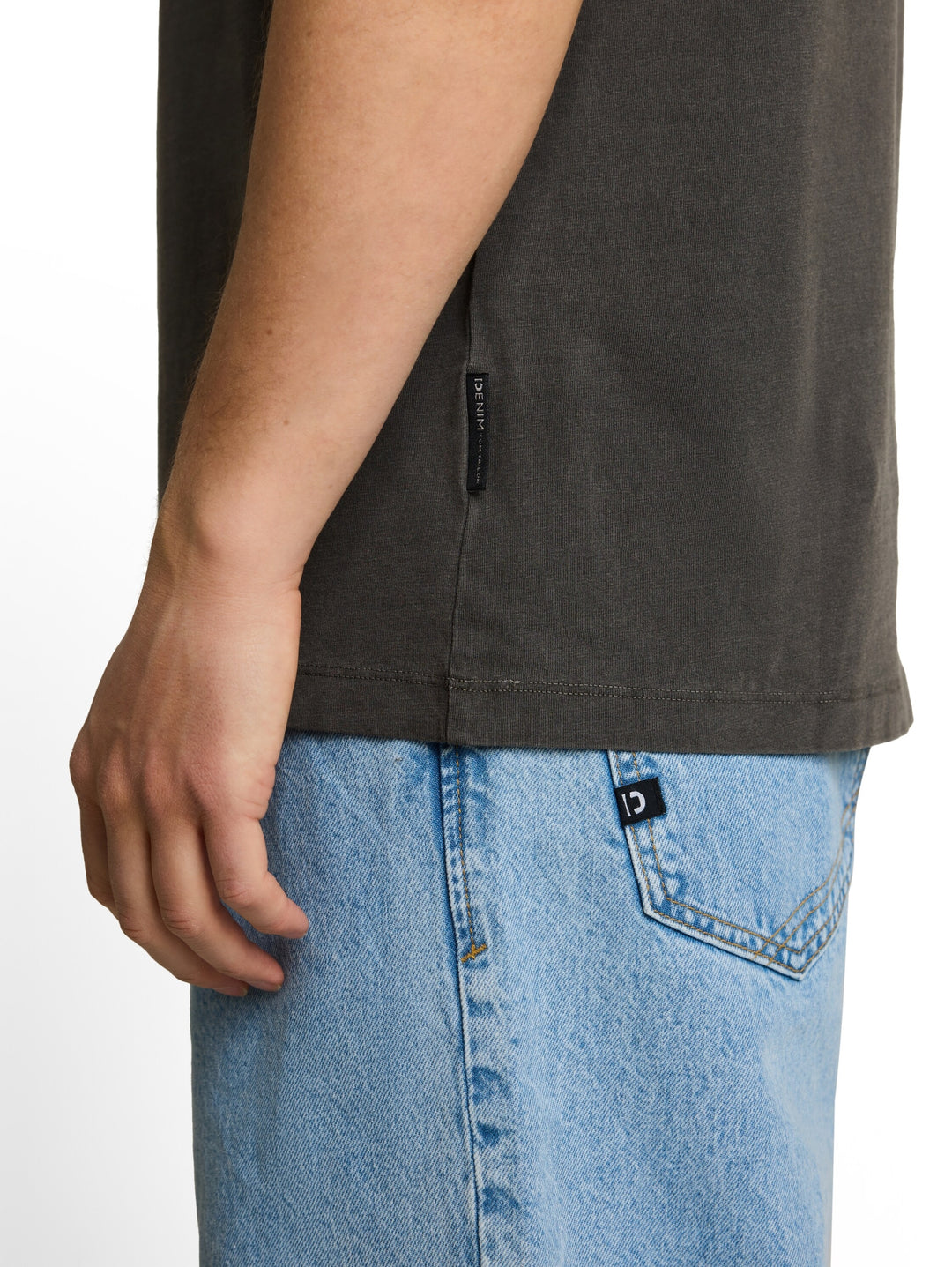 open edge overdye t-shirt, Black 29999 Bild 6