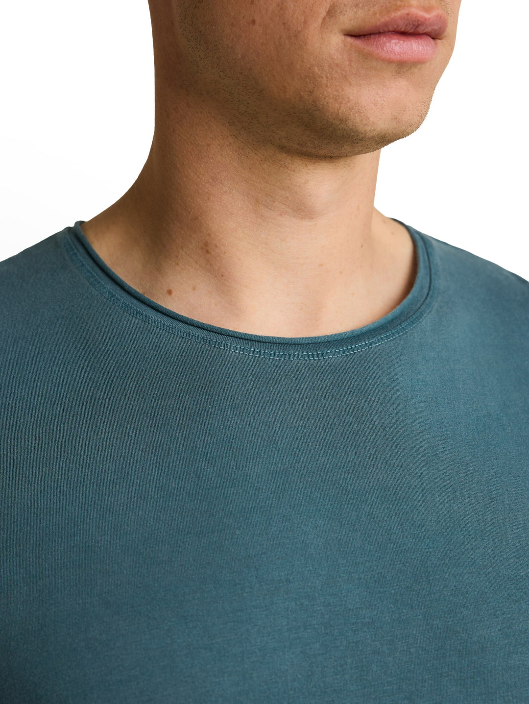 open edge overdye t-shirt, tide petrol 32227 Bild 5