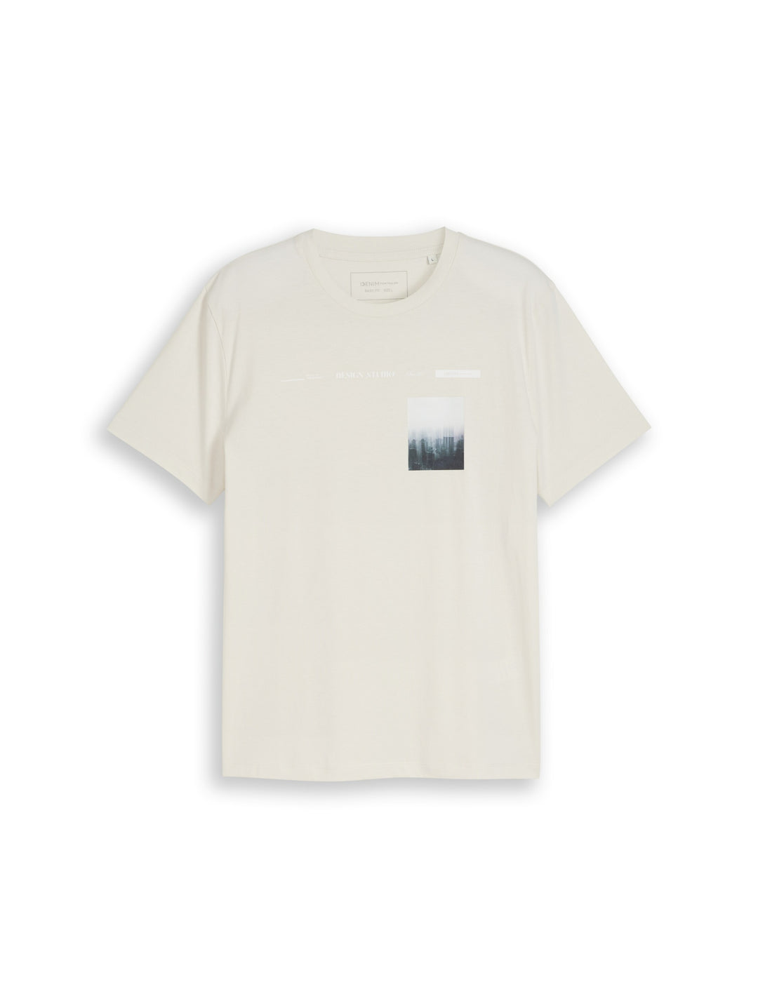 photo print t-shirt, greyish white 32257 Bild 1