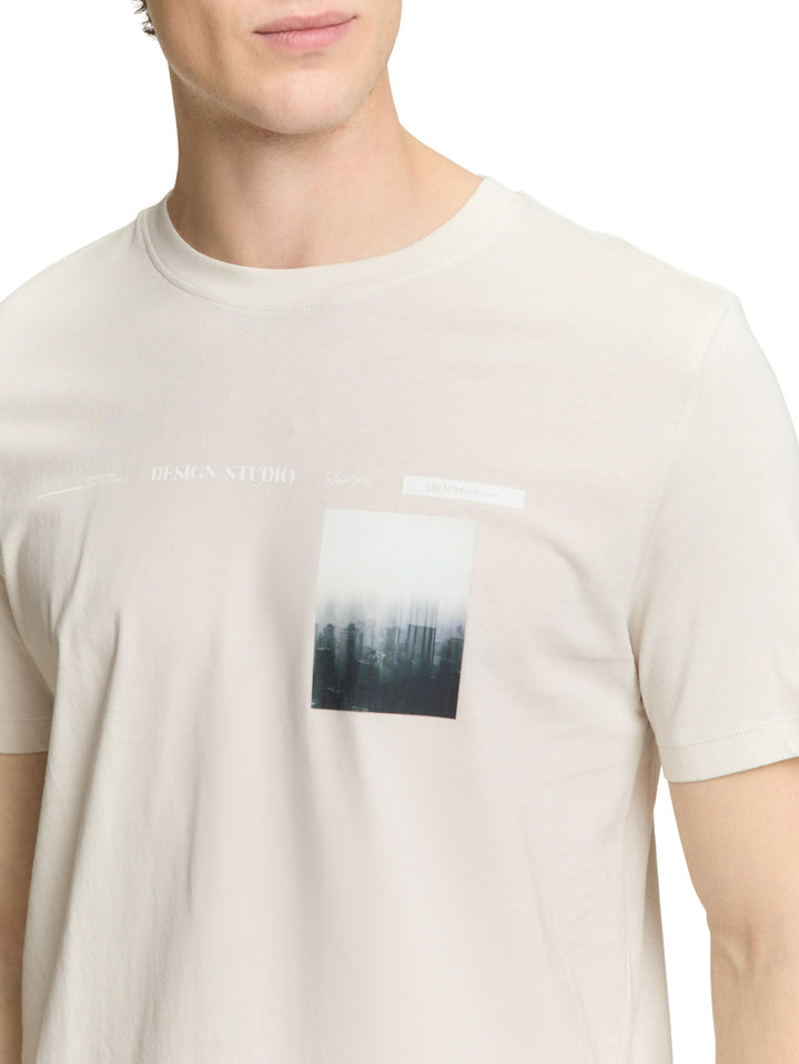 photo print t-shirt, greyish white 32257 Bild 6