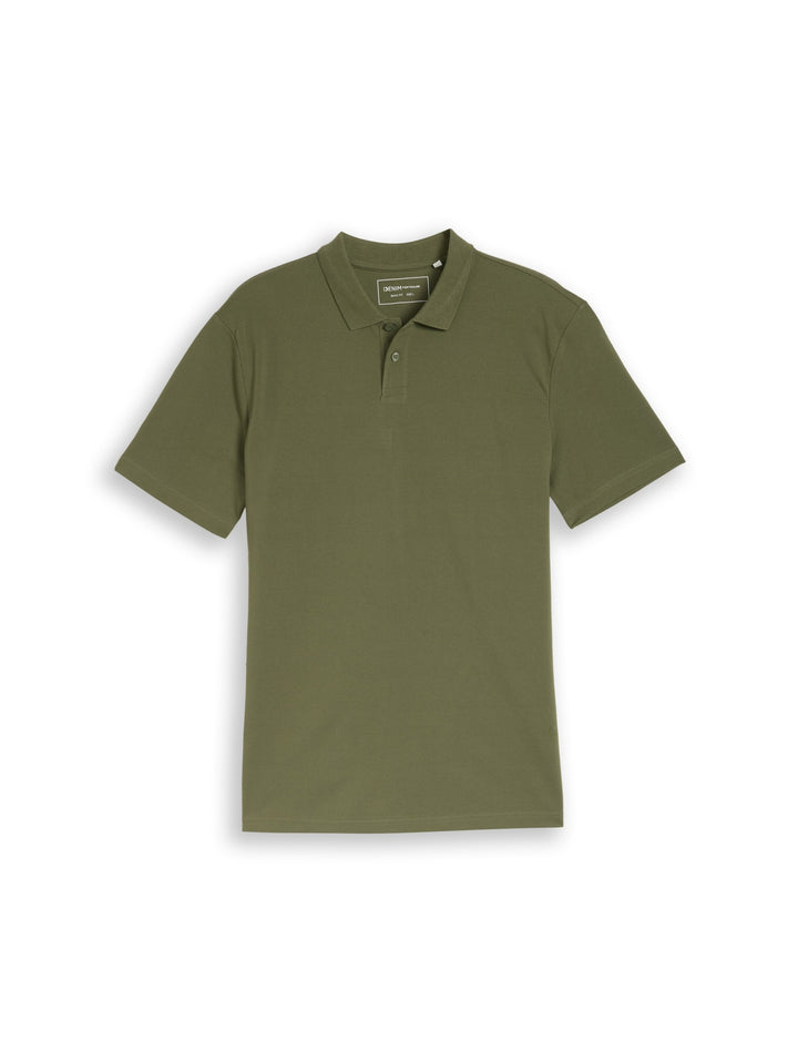 piquee polo, Oak Leaf Green 10314 Bild 1