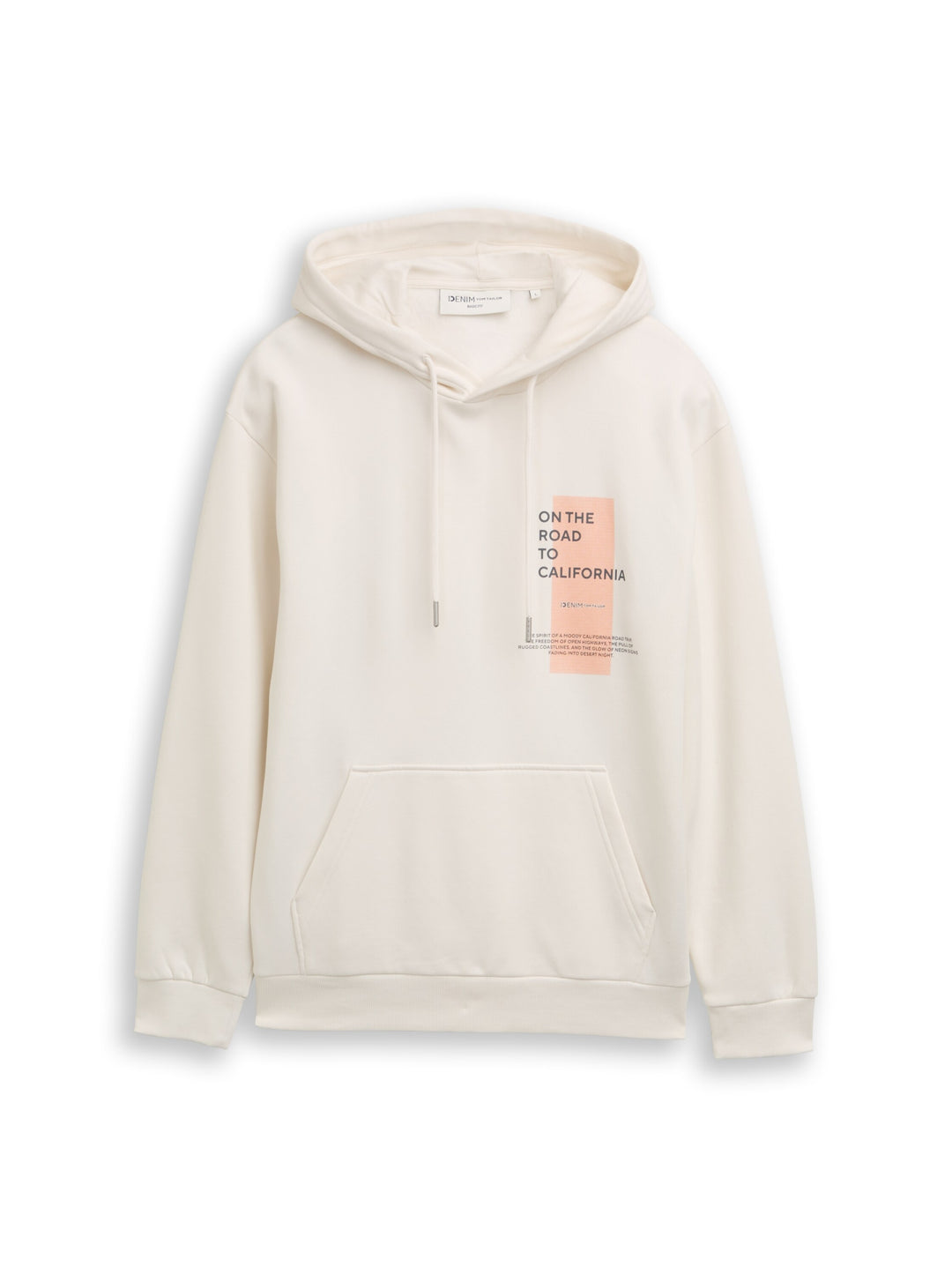 printed hoodie, Wool White 12906 Bild 1