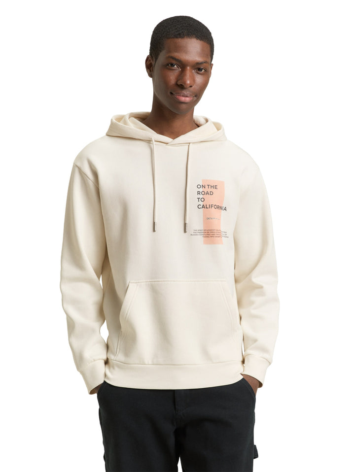 printed hoodie, Wool White 12906 Bild 5