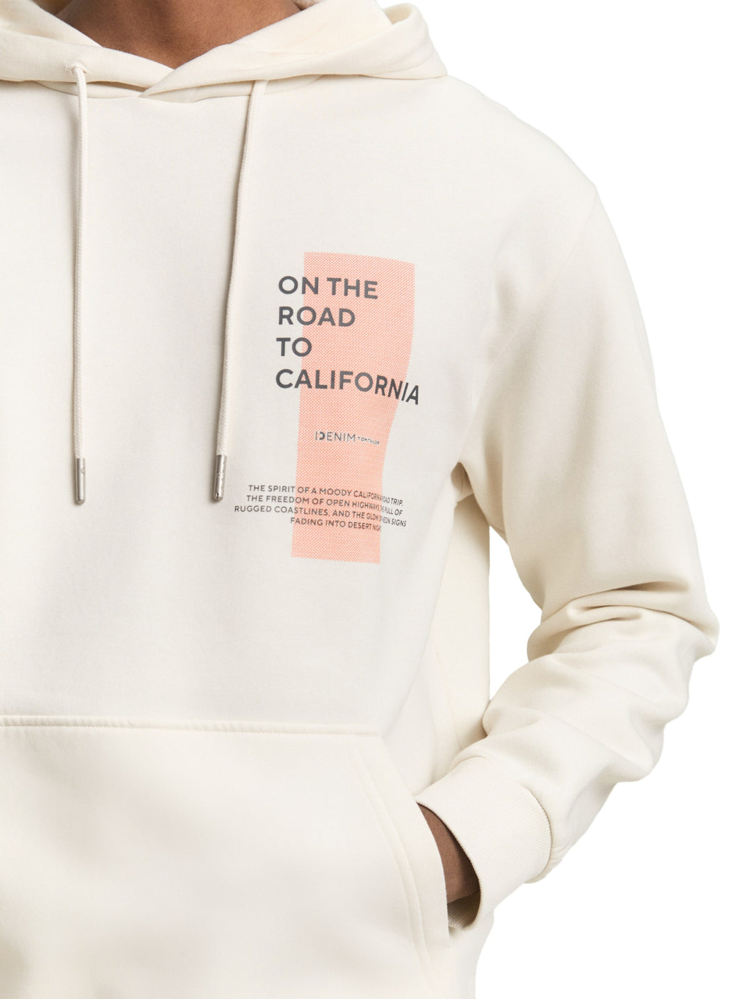printed hoodie, Wool White 12906 Bild 6