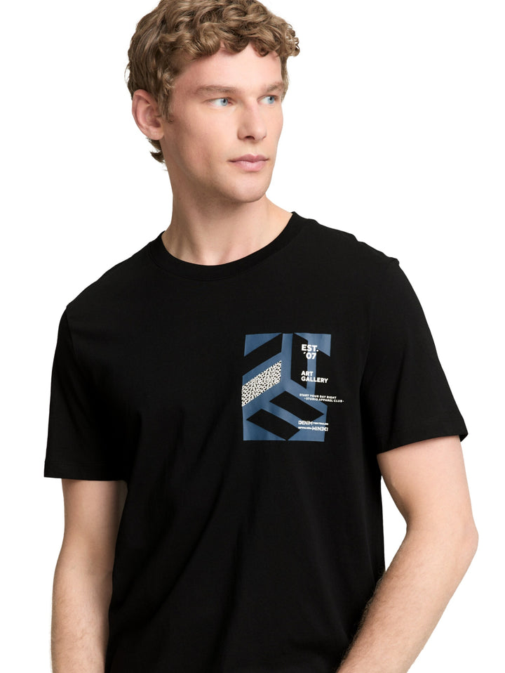 printed t-shirt, Black 29999 Bild 6