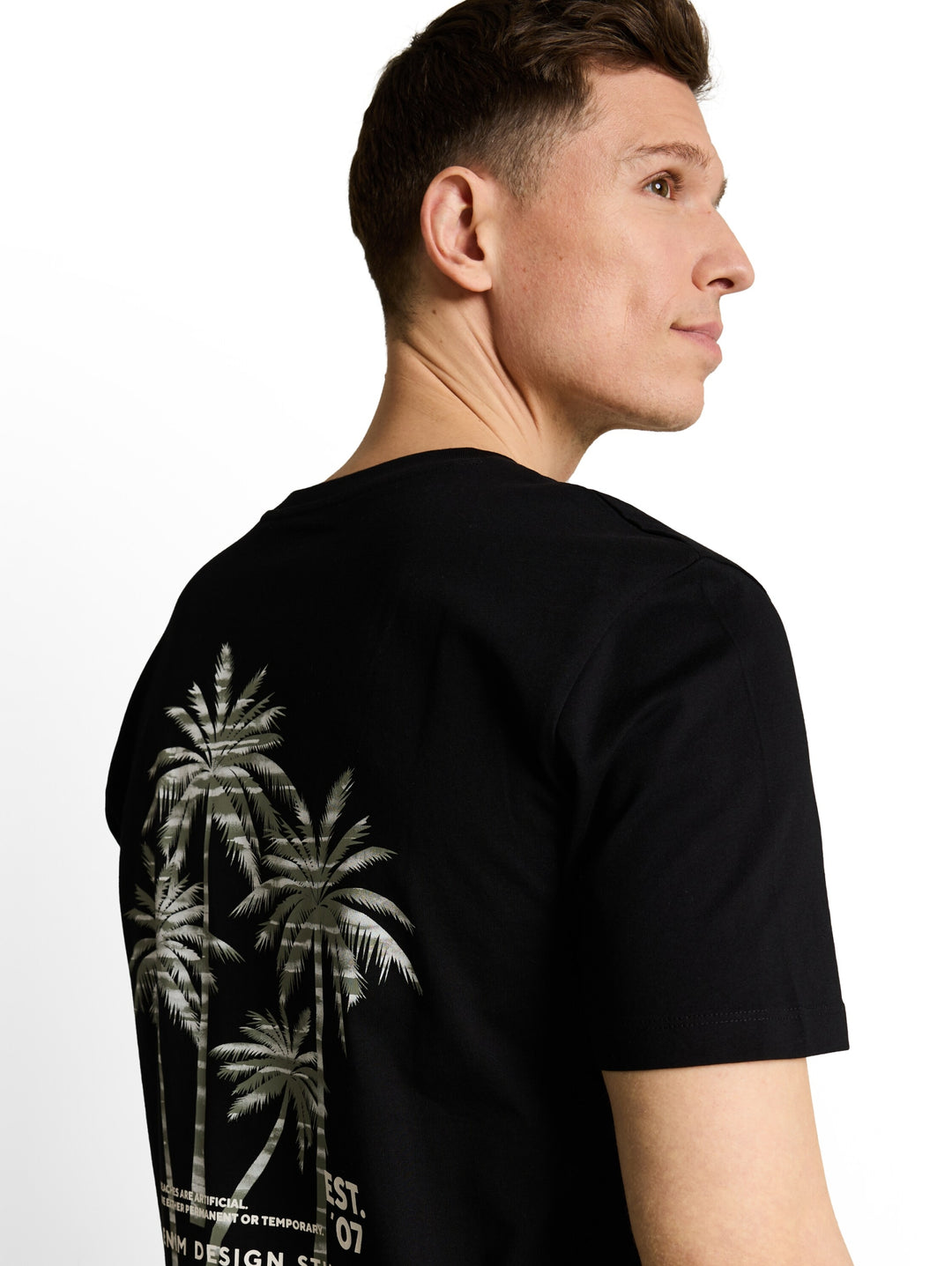 printed t-shirt, Black 29999 Bild 6