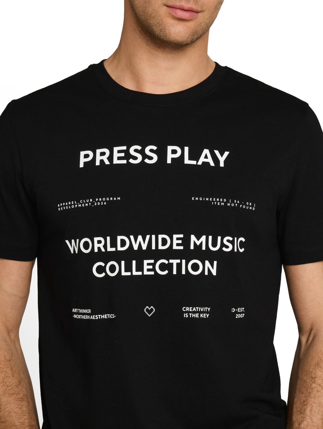 printed t-shirt, Black 29999 Bild 6