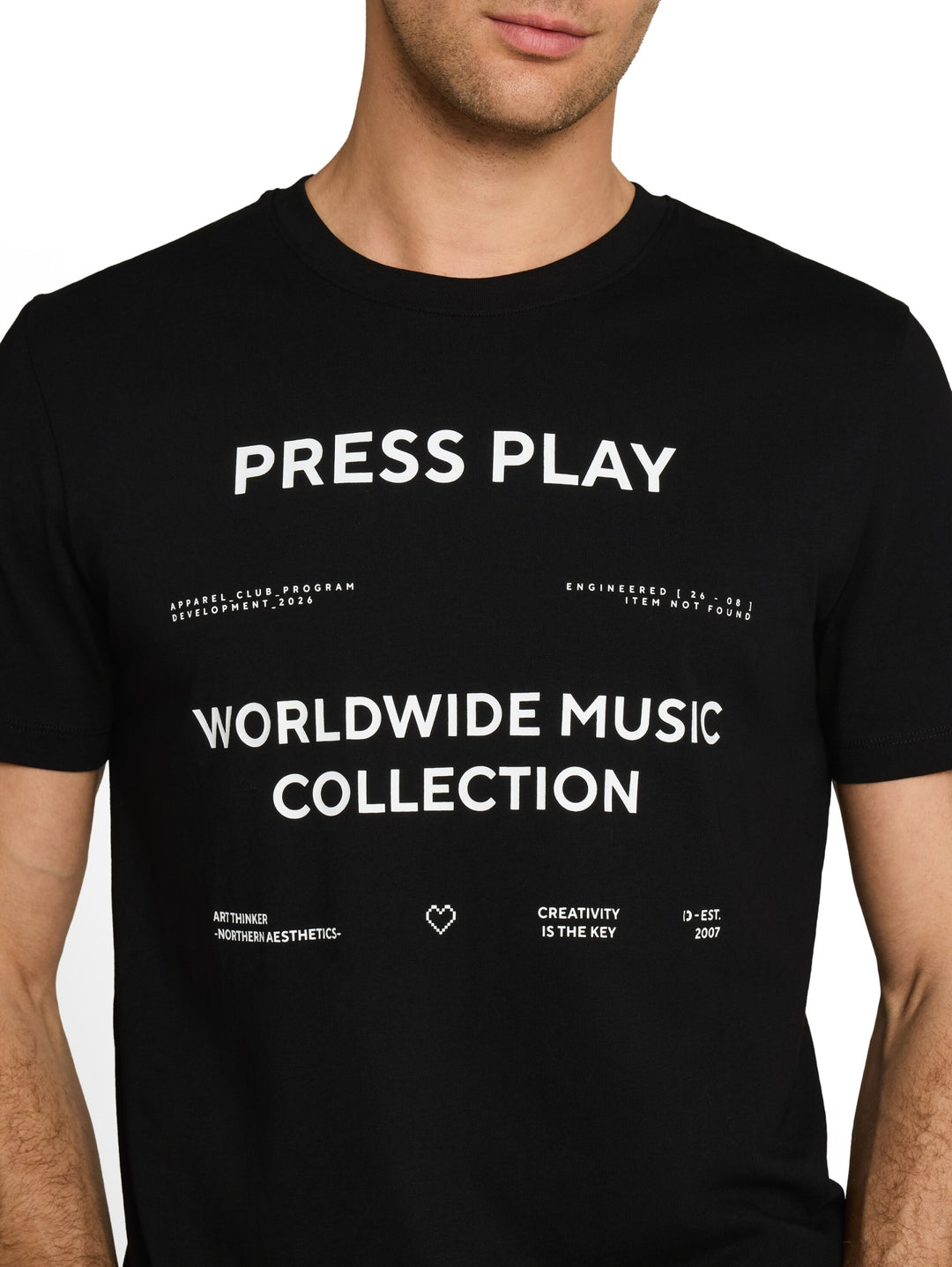printed t-shirt, Black 29999 Bild 6