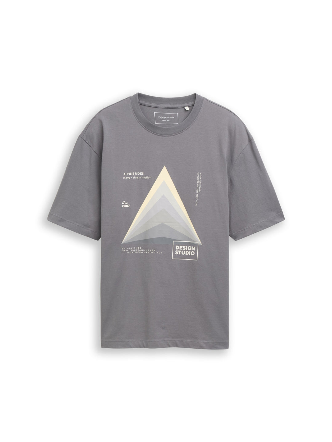printed t-shirt, classic grey 31004 Bild 1