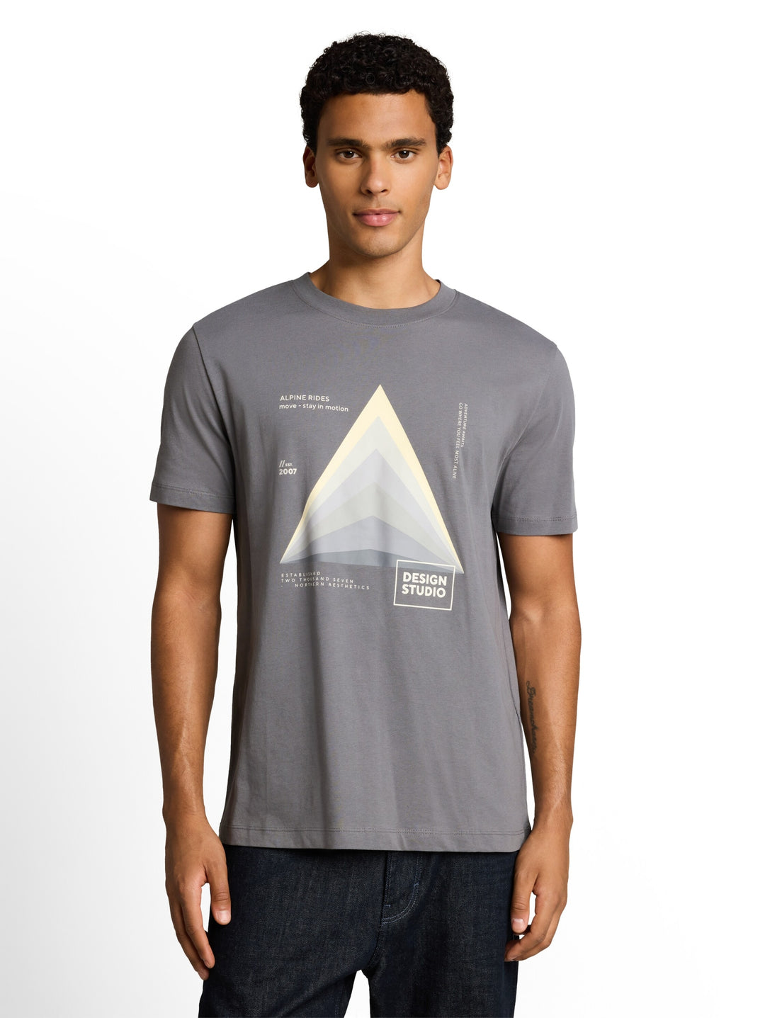 printed t-shirt, classic grey 31004 Bild 6