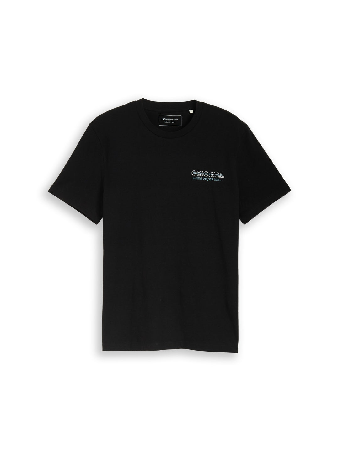 printed t-shirt, deep sea black 35797 Bild 1