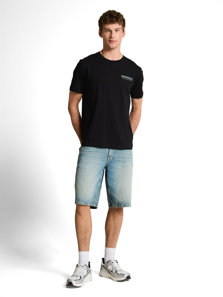 printed t-shirt, deep sea black 35797 Bild 3