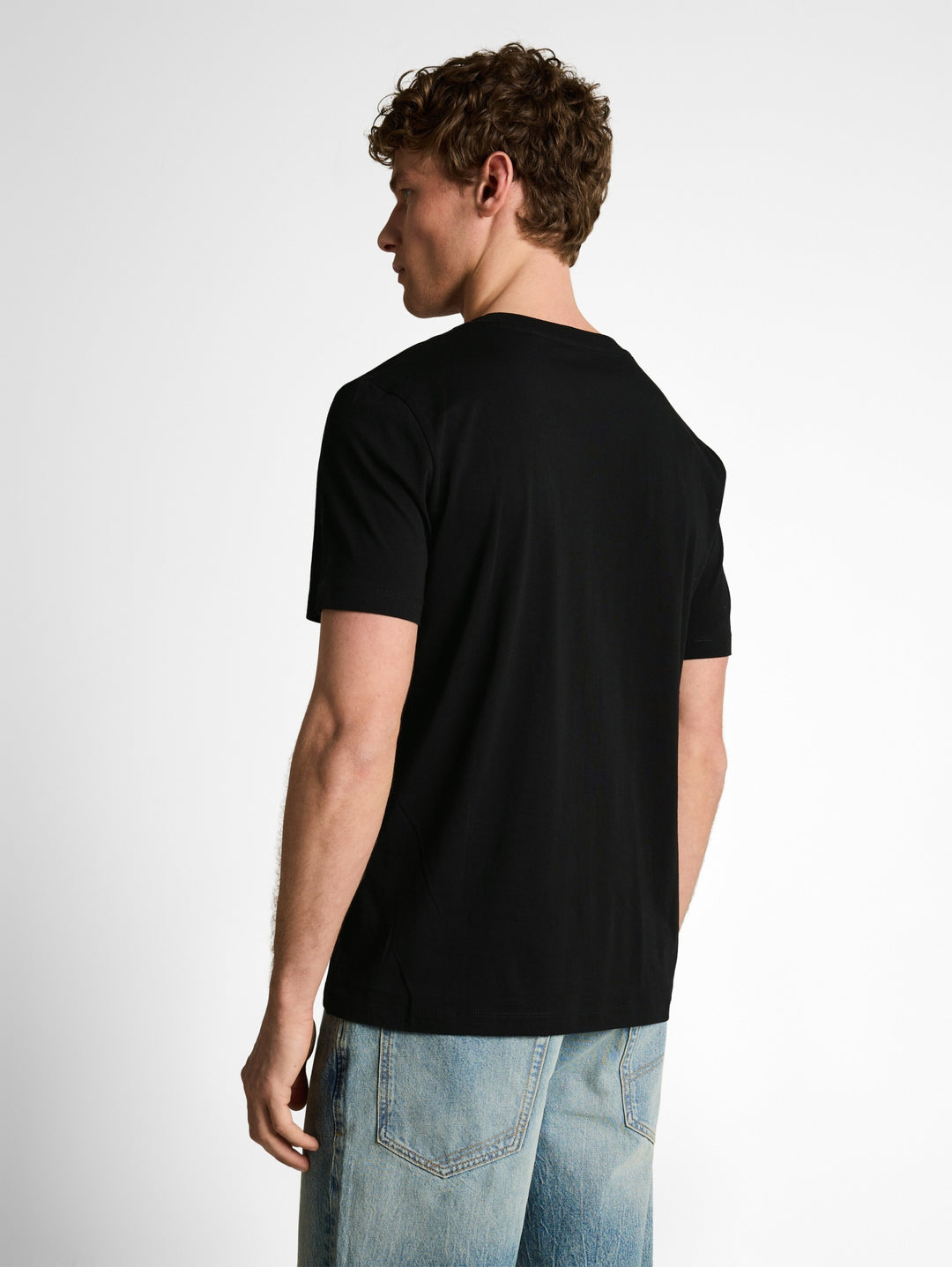 printed t-shirt, deep sea black 35797 Bild 4