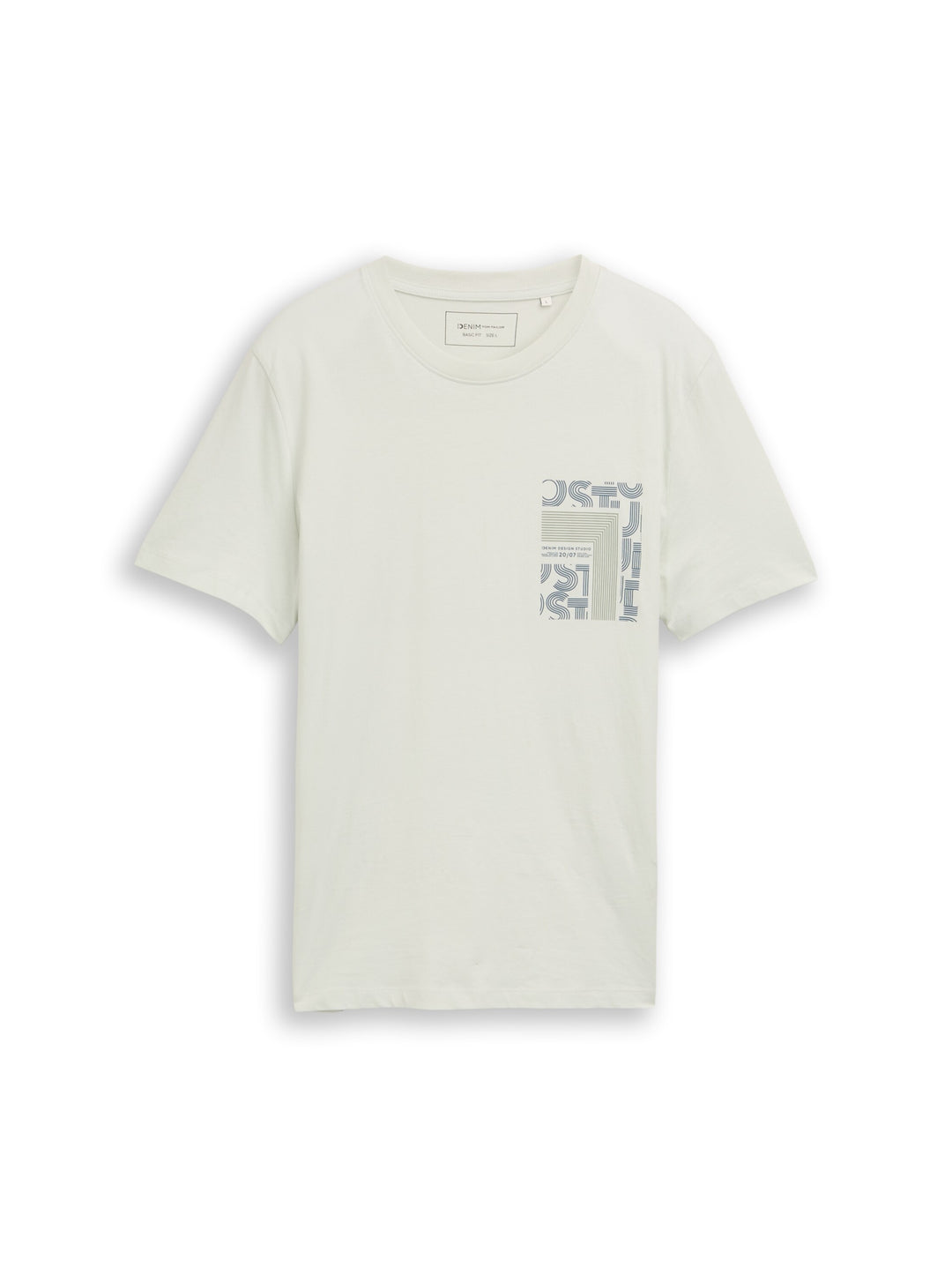 printed t-shirt, frozen light mint 39444 Bild 1