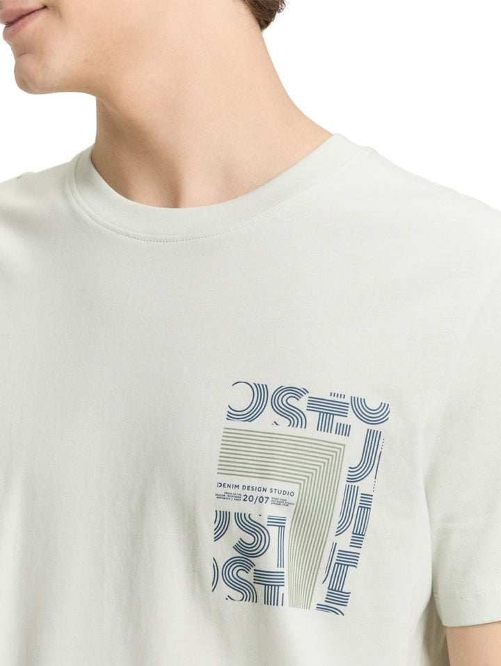printed t-shirt, frozen light mint 39444 Bild 6