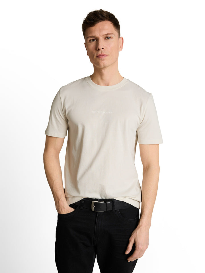 printed t-shirt, greyish white 32257 Bild 5