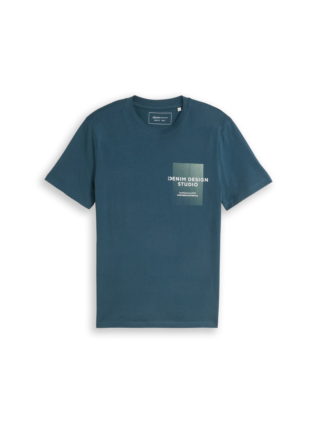printed t-shirt, tide petrol 32227 Bild 1