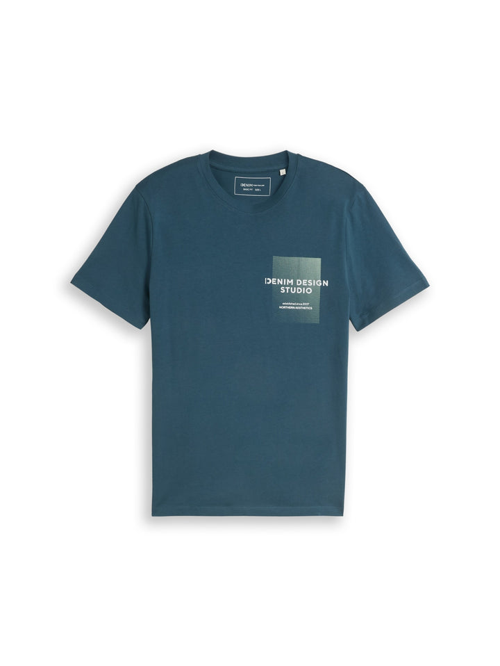printed t-shirt, tide petrol 32227 Bild 1