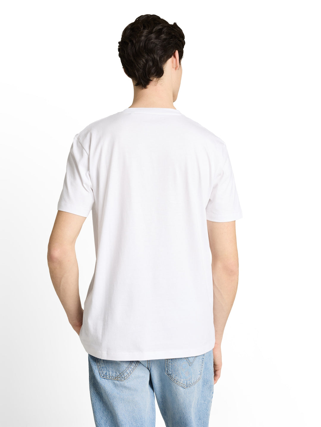 printed t-shirt, white horse 18104 Bild 4