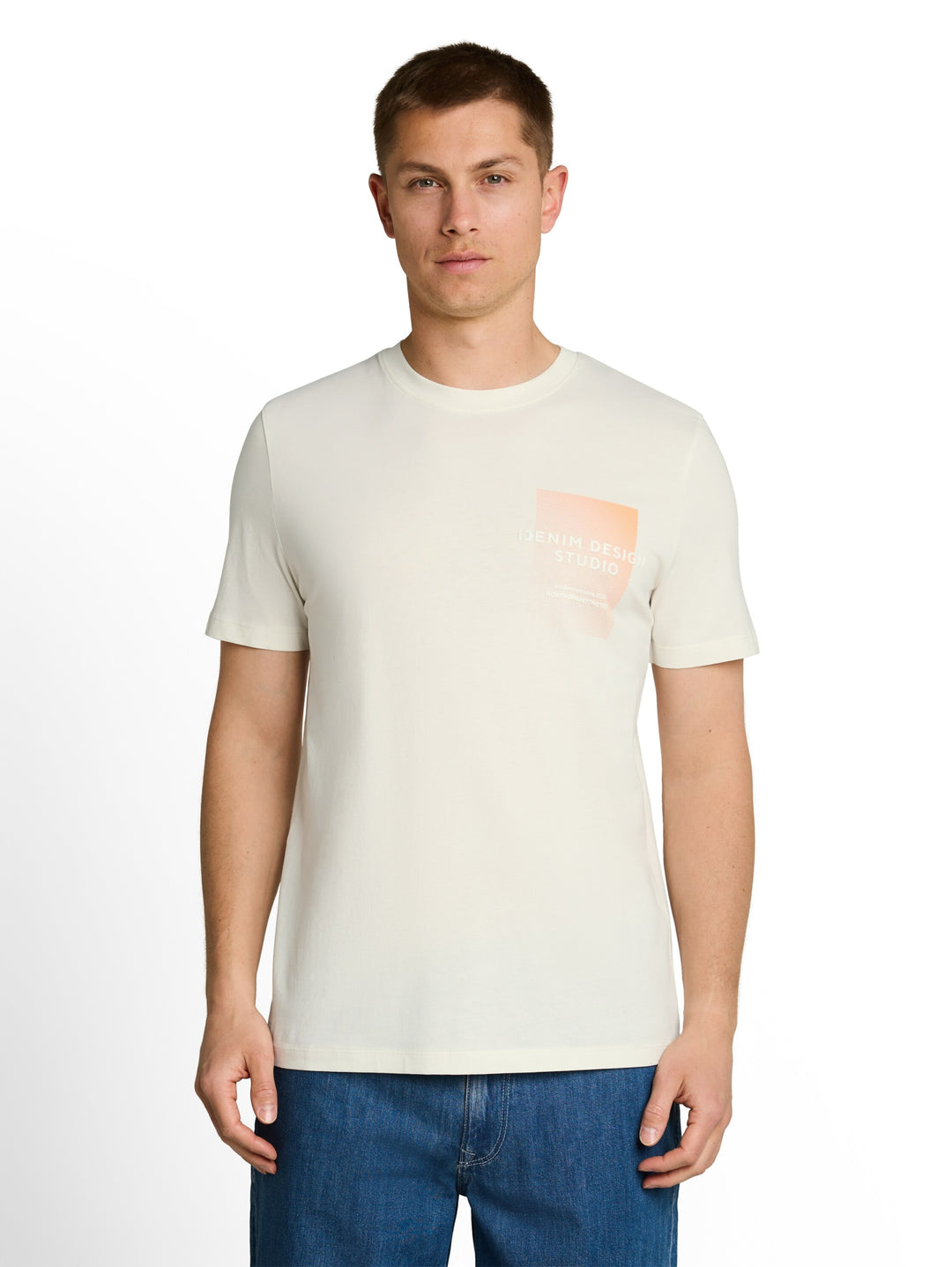printed t-shirt, Wool White 12906 Bild 11