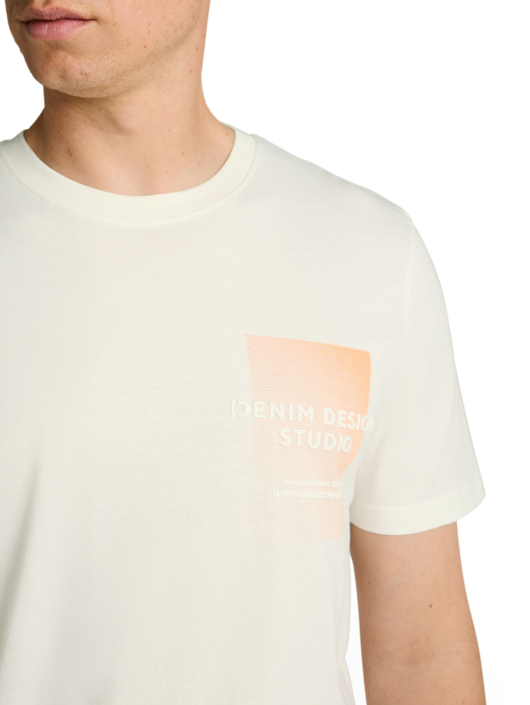 printed t-shirt, Wool White 12906 Bild 12