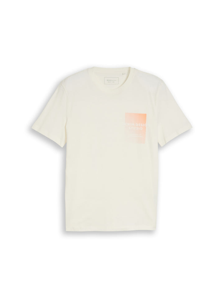 printed t-shirt, Wool White 12906 Bild 7