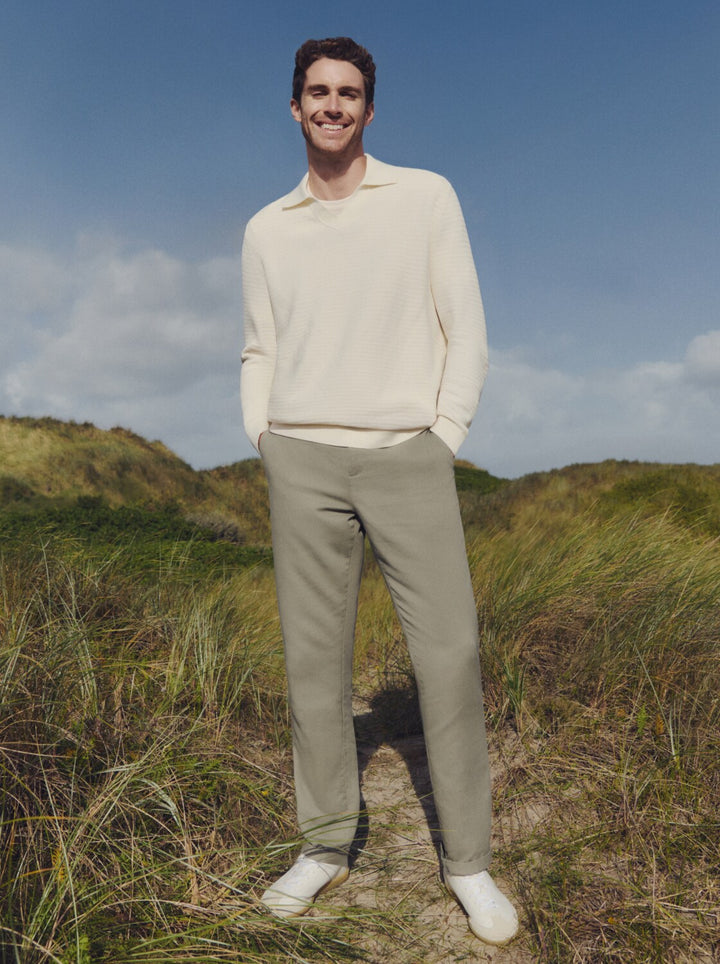 regular soft chino, Greyish Shadow Olive 10767 Bild 4