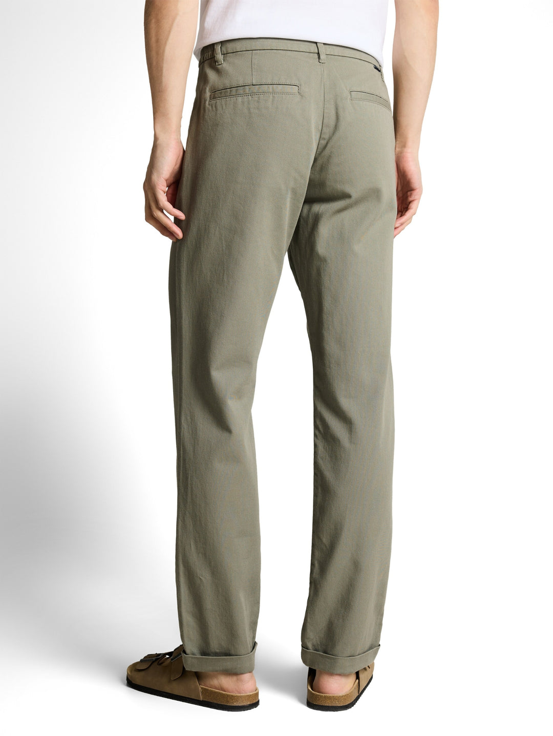 regular soft chino, Greyish Shadow Olive 10767 Bild 5